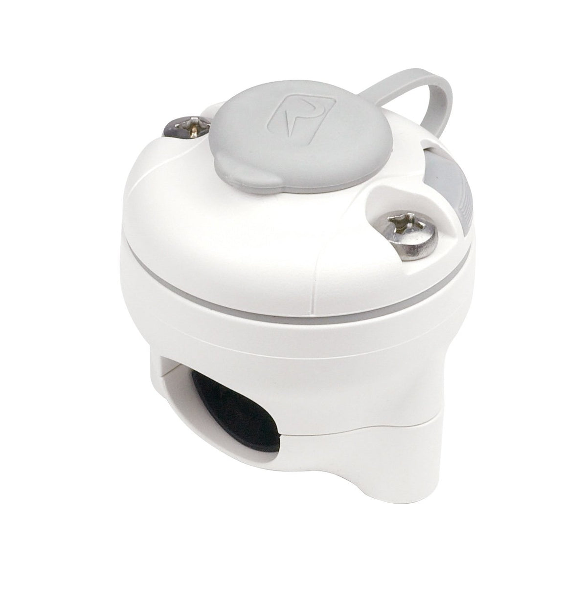 Railblaza RailMount 19-25 StarPort Combo in white for secure rail mounting and quick setup.