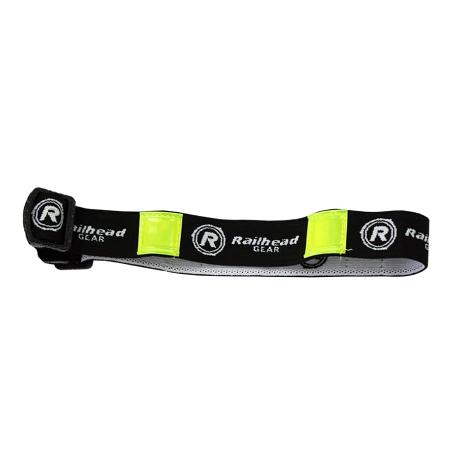 Railhead Gear LED Headlamp IPX4 water resistance withstands rain and splashes.