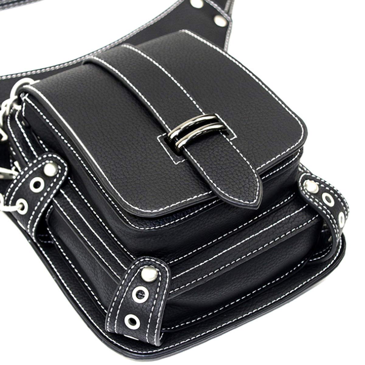 RainboSee Gothic Waist Bag packed for travel and outdoor adventures