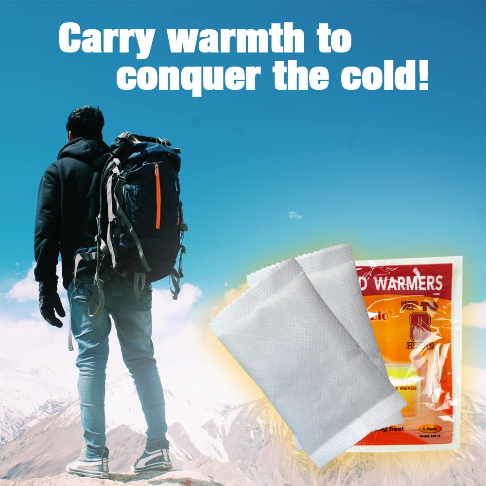 Rainbow Hand Warmers in outdoor setting, ideal for winter sports and yard work