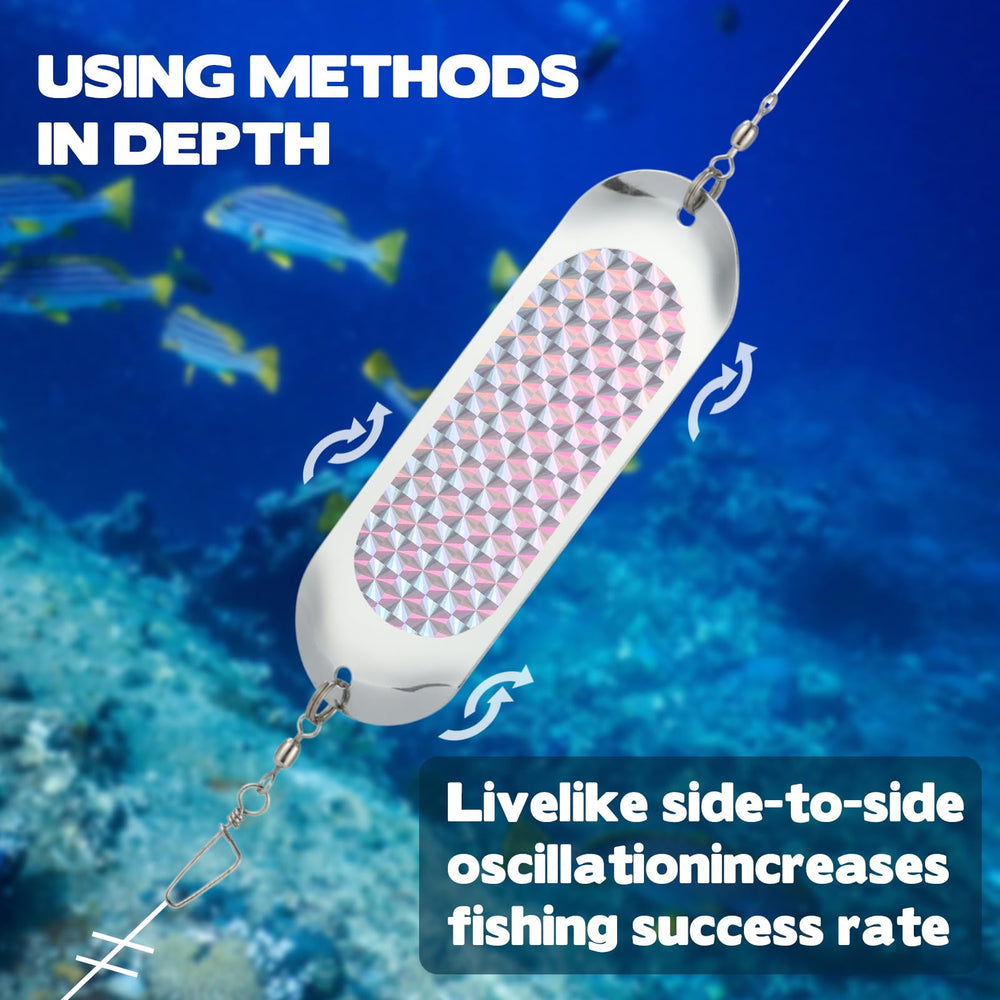 3-pack Kokanee dodger flashers - 4.5 inch each