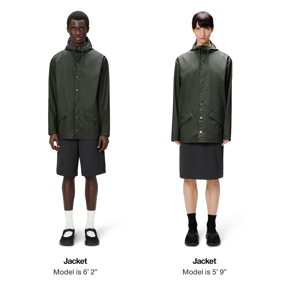RAINS jacket adjustable-cuffs: customizable fit to seal out drafts