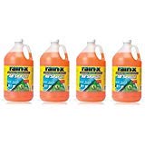 Rain-X windshield washer fluid 1 gallon 4-pack for clear visibility in rain