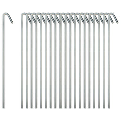 Ram-Pro tent stakes heavy-duty metal for secure outdoor anchoring.