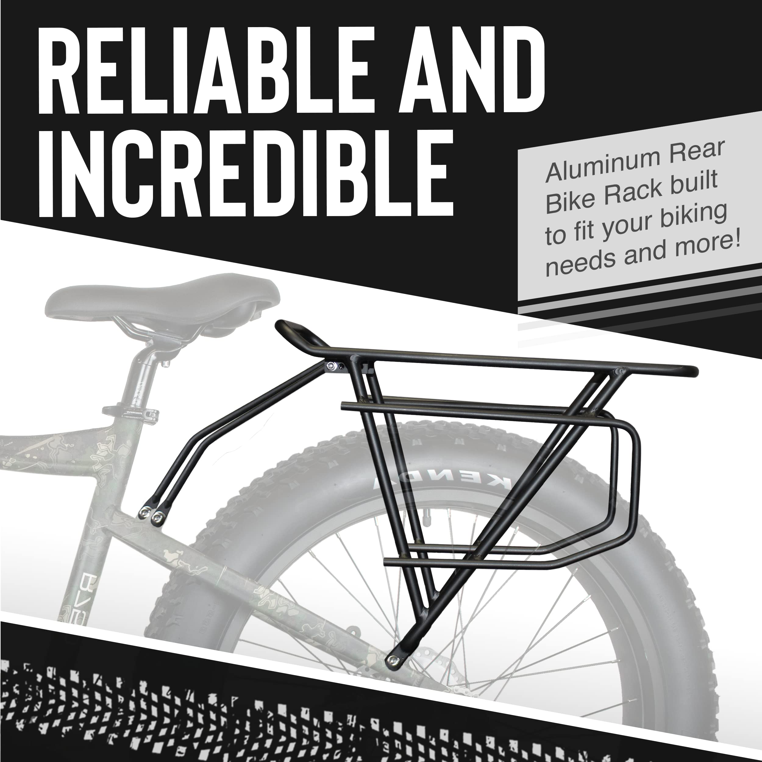 Rambo aluminum 6061 frame close-up shows rugged construction for durable support.
