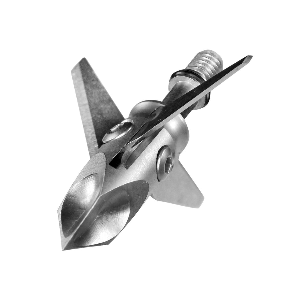 Ramcat 1-inch cut-diameter broadhead showing clean penetration and precise flight.