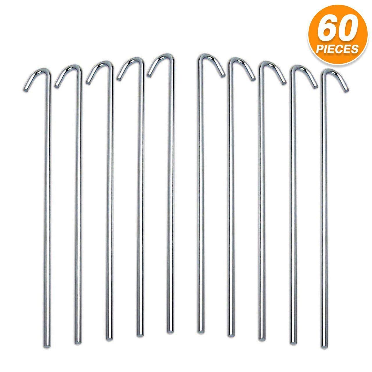 Ram-Pro tent stakes ideal for canopies and tarps outdoors.