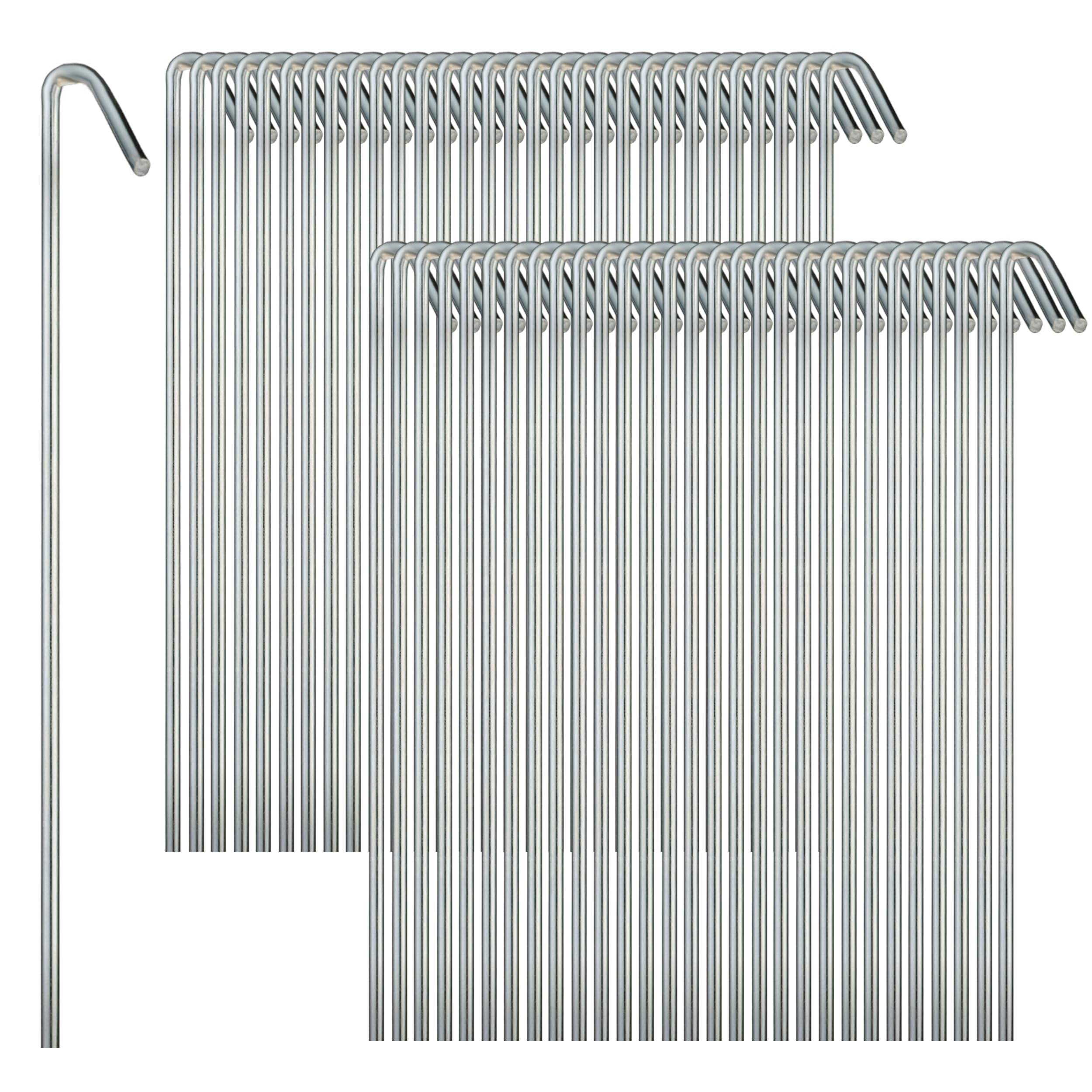 Ram-Pro tent stakes 4 mm diameter offer strong ground hold for windy camping.