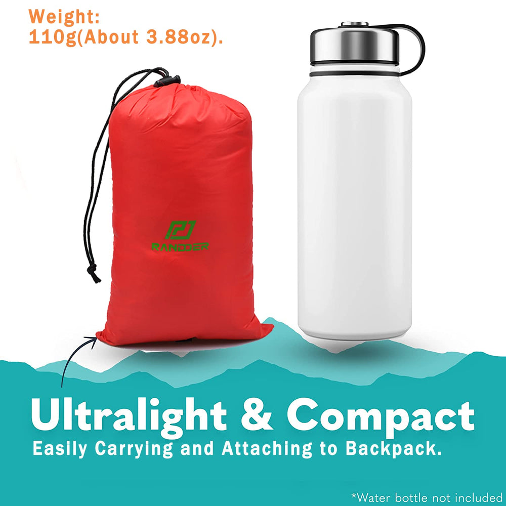 RANDDER ultralight booties weigh about 110g for easy travel
