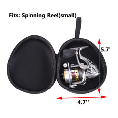 Interior of RANDDER reel protective case showing EVA padding