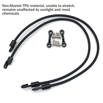 Easy installation with stainless steel screws included