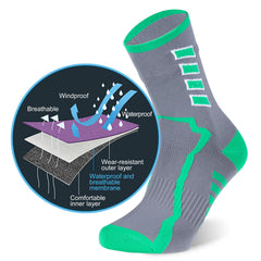 RANDY SUN Dry Socks breathable-membrane supports cool, dry feet during sports.