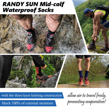 RANDY SUN Flag socks green large size-guide for proper fit