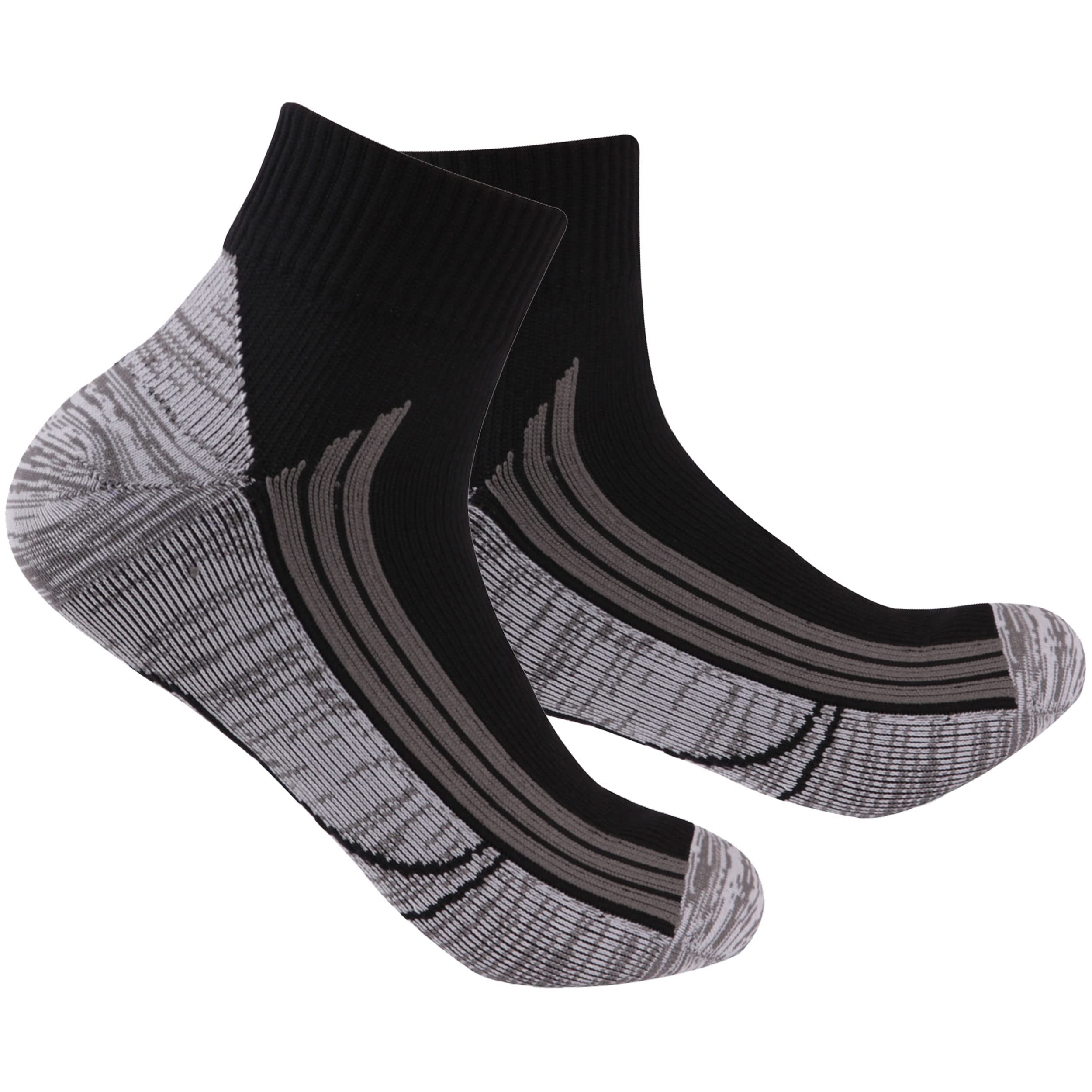 RANDY SUN waterproof hiking socks front view deliver dry comfort on wet trails.