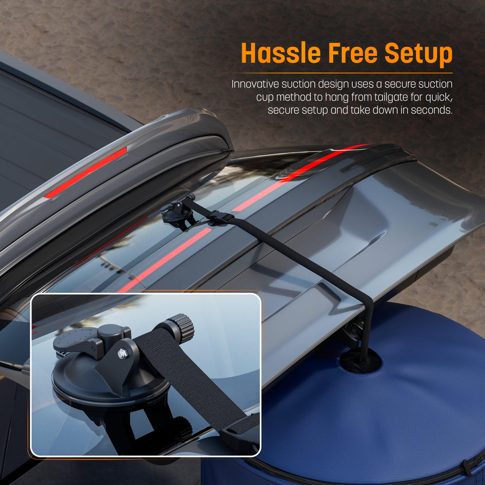 RANGLAND removable top and bottom convert to a portable shower or toilet