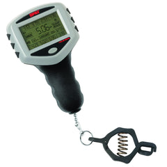 Rapala touch screen scale display showing precise weight up to 50 lb for accurate catch tracking