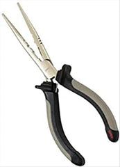Rapala 8-5 inch Fisherman's Pliers with nickel finish for durability and comfortable grip
