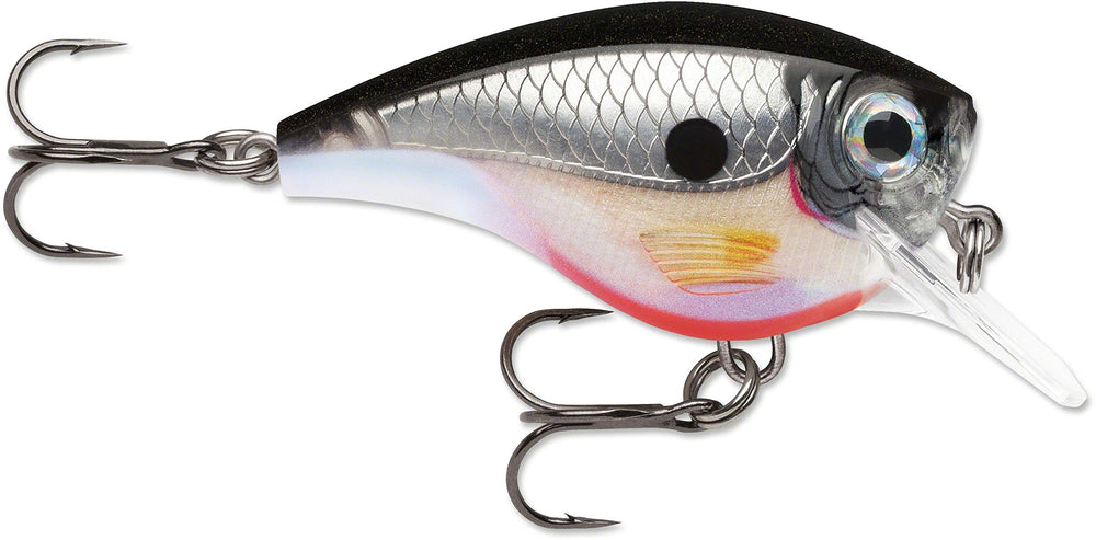 Rapala Balsa Xtreme Brat 03 Silver front view, ideal for precise casts and splashy topwater action.
