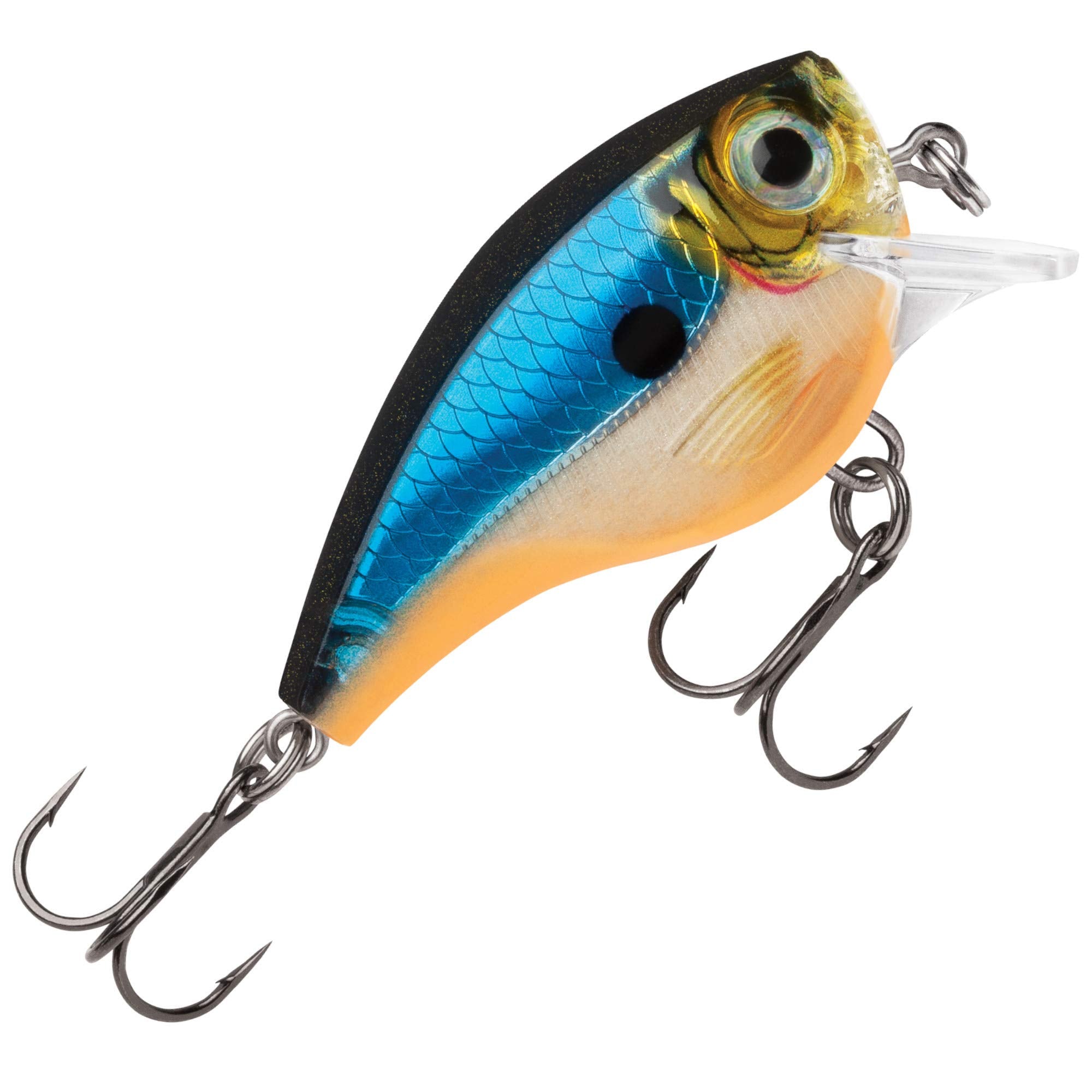 Rapala Balsa Xtreme Brat action shot demonstrates 6 ft running depth for freshwater fishing.