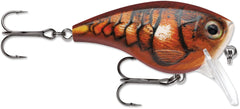 Rapala Balsa Xtreme Mid Brat 05 Blaze lure for mid-depth casting with high visibility.