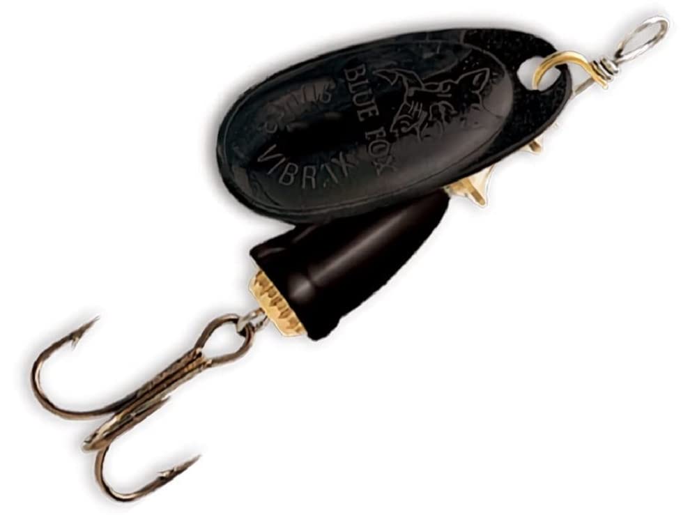 Rapala Blue Fox Classic Vibrax 02 lure showcases vibration for improved casting accuracy