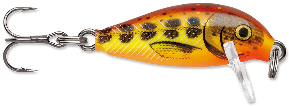 Rapala Countdown 01 Hot Mustard Muddler reaching suspended fish at depth