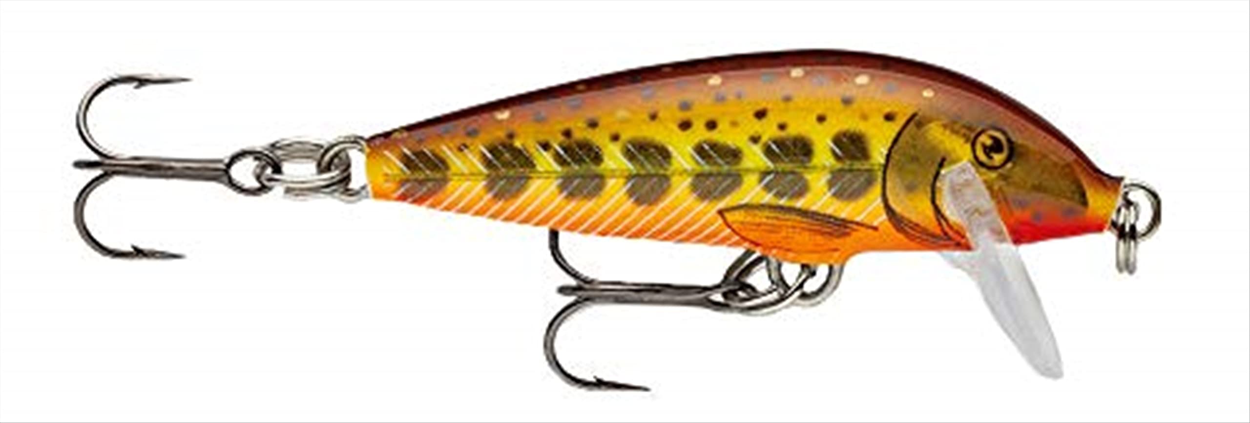 Rapala Countdown 1/8 oz Hot Mustard Muddler lure designed for controlled depth and suspended fish