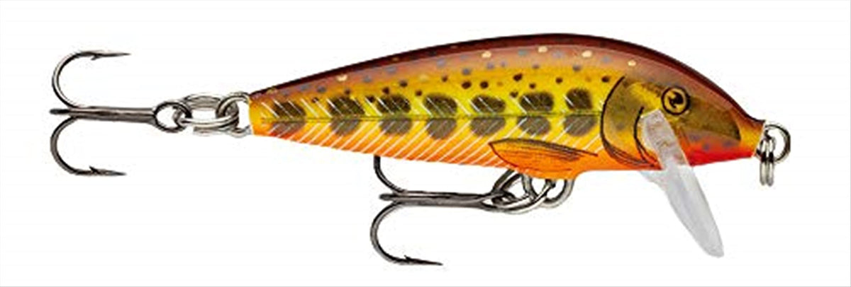 Rapala Countdown 1/8 oz Hot Mustard Muddler lure designed for controlled depth and suspended fish