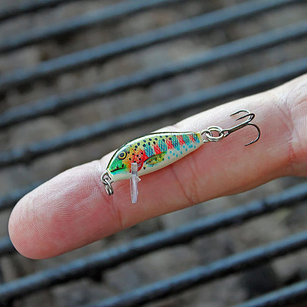 Rapala Count Down Minnow depth-control action hits 1'–3' depths.
