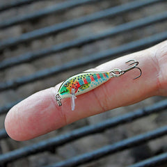 Rapala Count Down Minnow depth-control action hits 1'–3' depths.