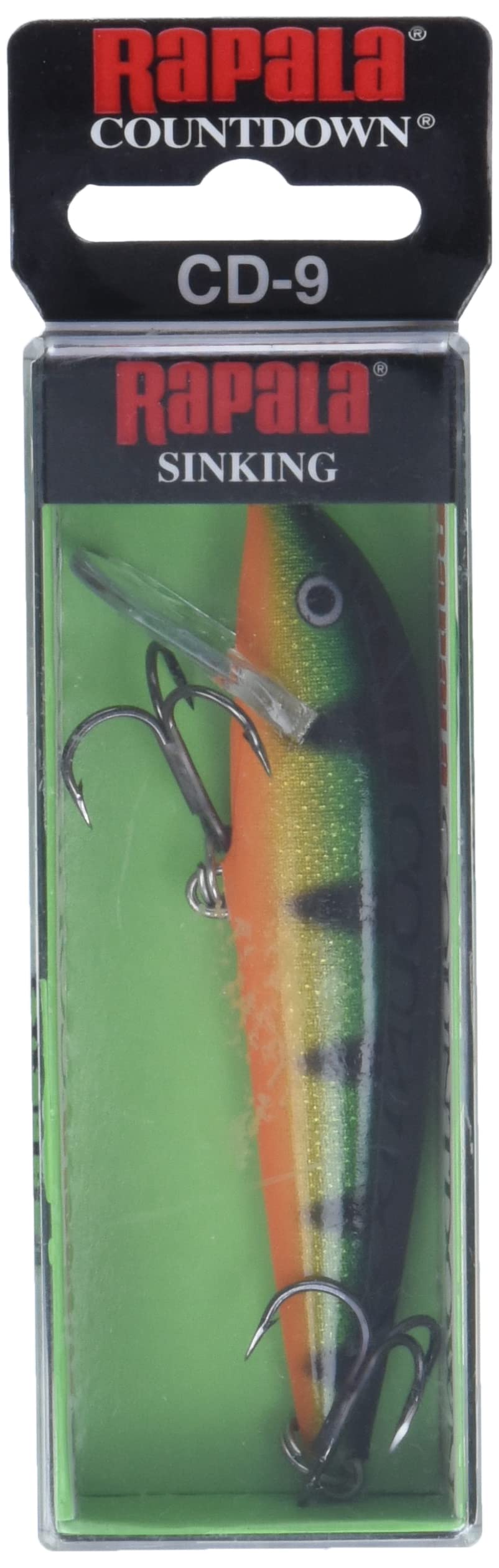 Rapala Countdown custom swimming action demonstrates smooth, slow-rolling motion during casting or trolling.