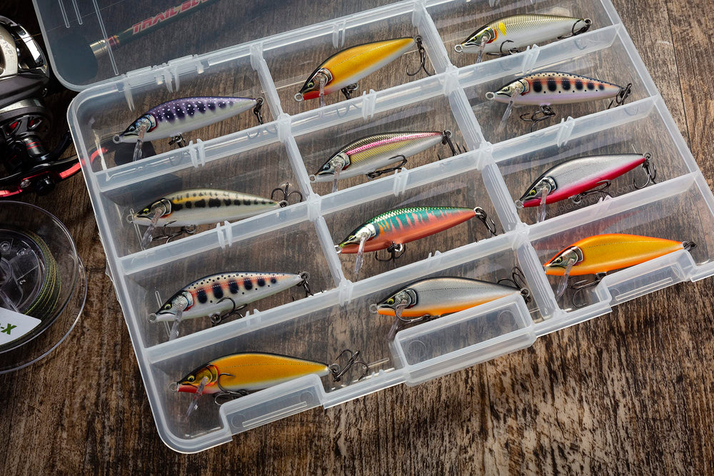 Rapala Countdown Elite 55 Gilded Minnow packaging and scale pattern detail.