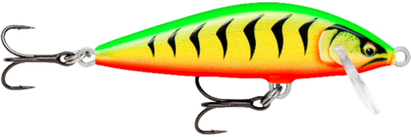 Rapala CountDown Elite 75 Gilded Fire Tiger lure ready for trout, bass, and walleye