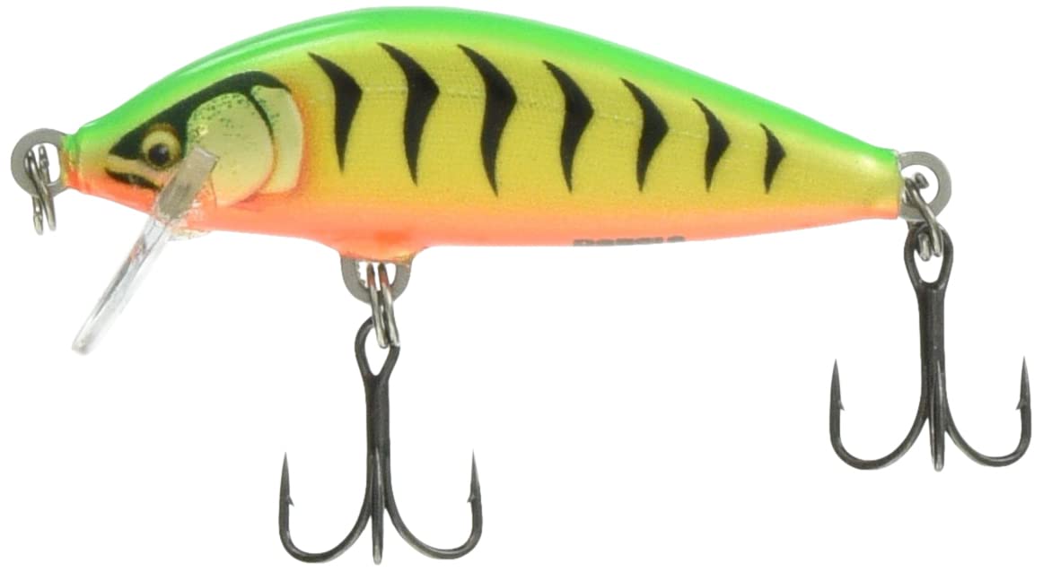 Rapala Count Down Elite minnow lure gilded fire tiger ideal for trout, bass, and walleye fishing