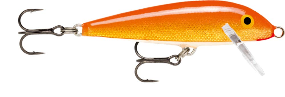 Rapala Countdown lure gold fluorescent red 11 cm for mid depth fishing