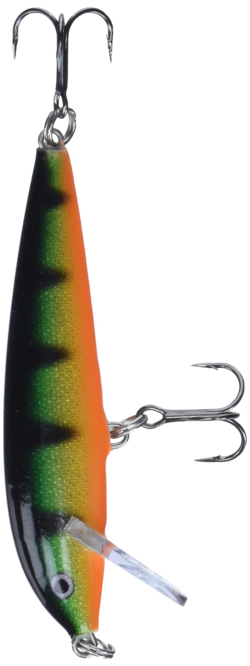 Rapala Countdown perch lure shows bright perch color for casting and depth targeting.