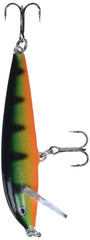 Rapala Countdown perch lure shows bright perch color for casting and depth targeting.