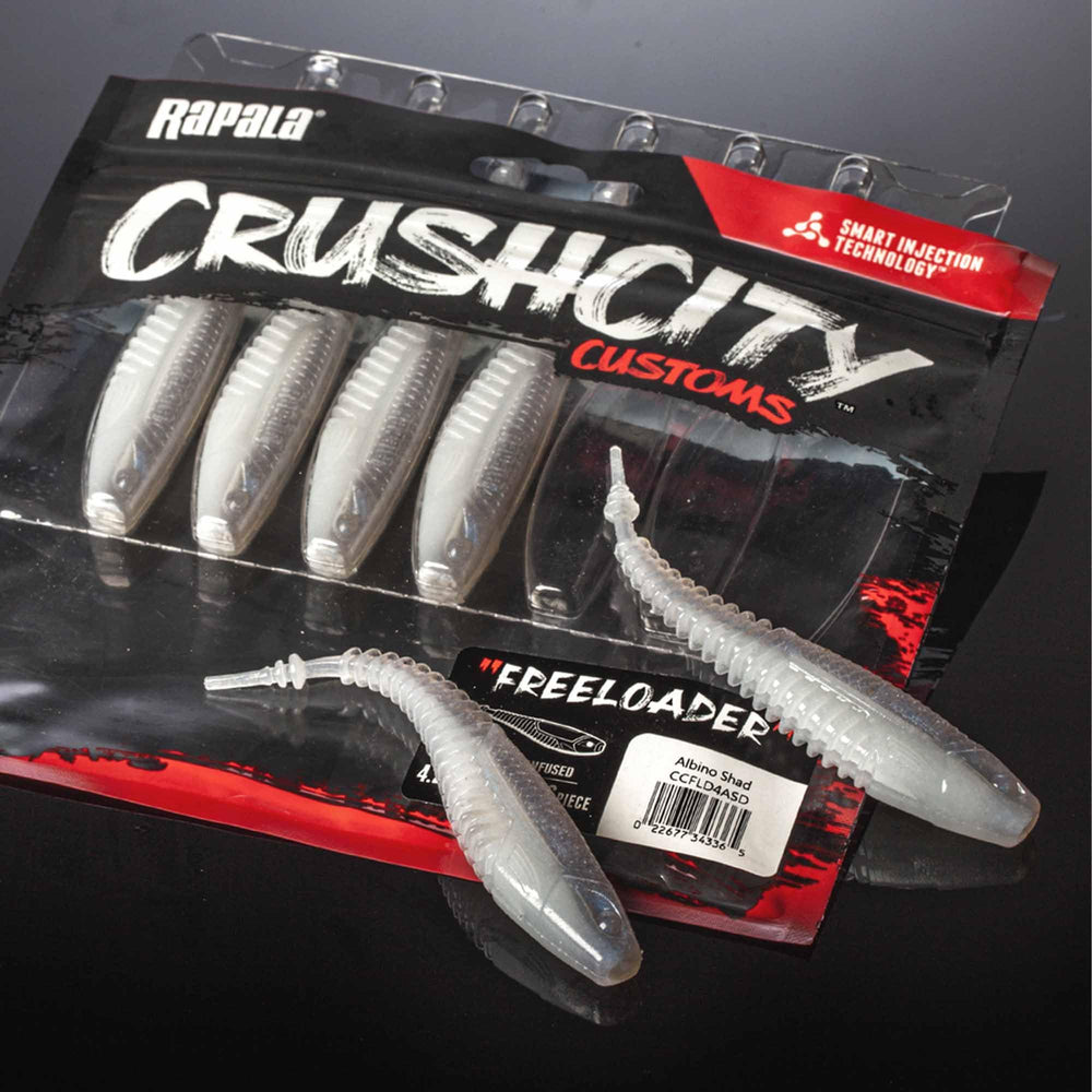 Angler casting the CrushCity Freeloader in a multi-species bass fishing setup.