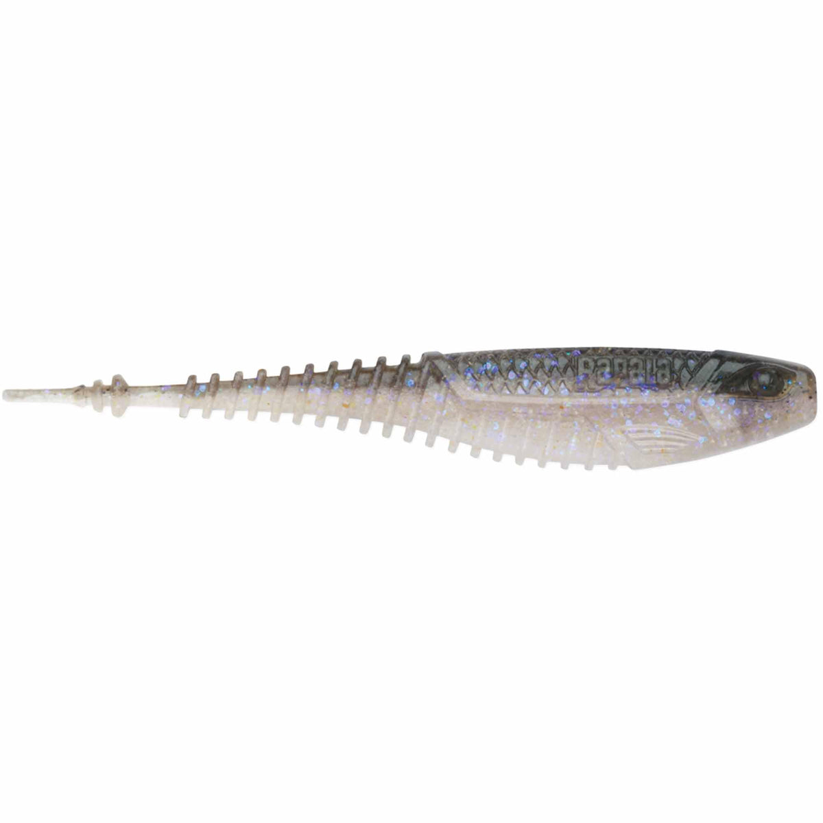 Rapala CrushCity Freeloader swimbait minnow with electric shad profile attracts bass and walleye.