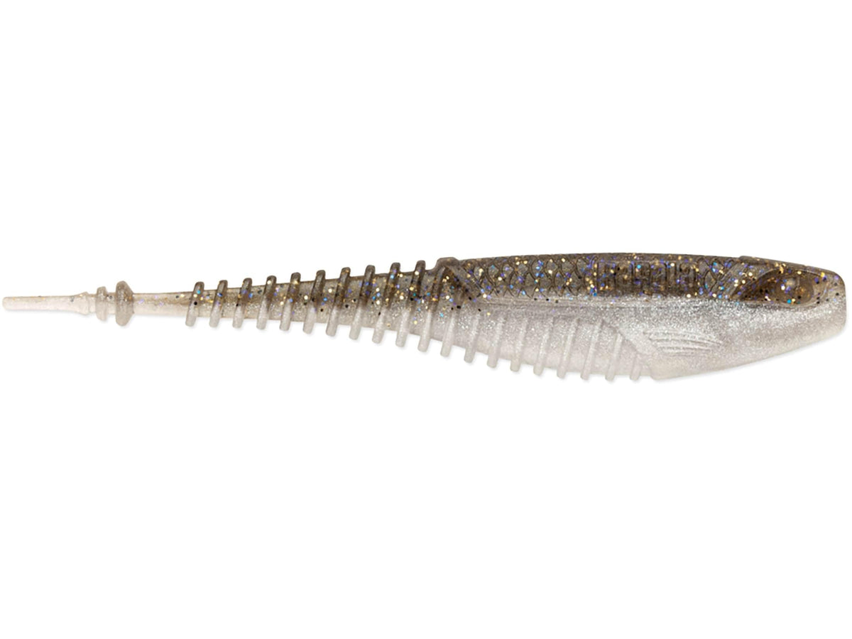 Rapala CrushCity Freeloader swimbait minnow in gizzard shad, ideal for bass and walleye on various rigs
