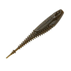 Rapala CrushCity Freeloader swimbait minnow in green pumpkin shows natural profile for bass and walleye strikes