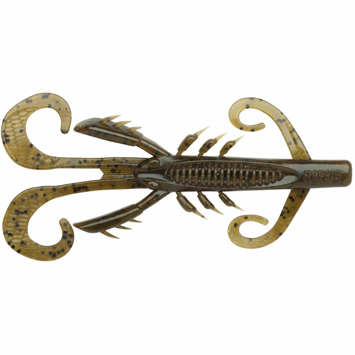 Rapala CrushCity Hedgehog 4in Green Pumpkin image for finesse rigs.