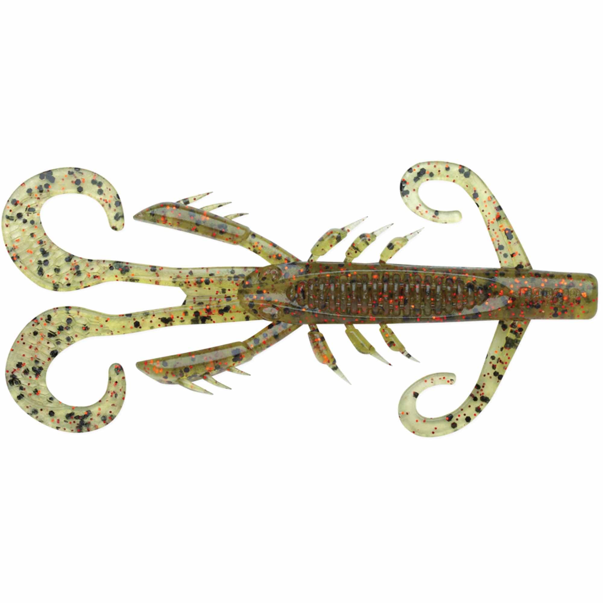 Rapala CrushCity Hedgehog 4-inch bait in watermelon red for finesse rigs.