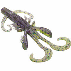 Rapala CrushCity Hedgehog in heavy cover with grass and wood.