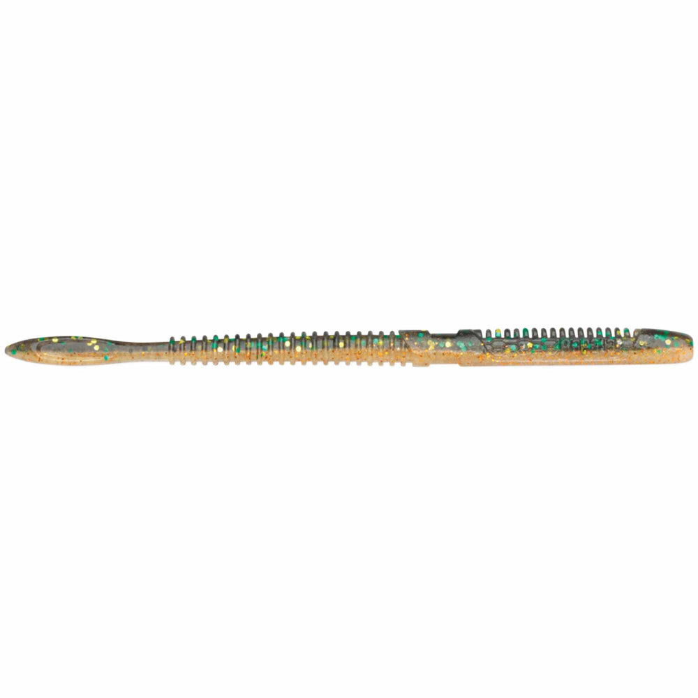 Rapala CrushCity Janitor soft plastic stick worm in perch color for finesse Ned rigs.