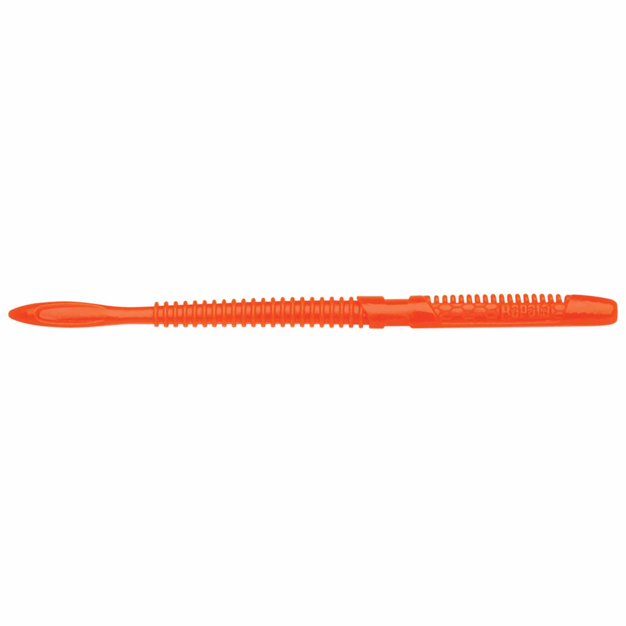 Rapala CrushCity Janitor soft plastic stick worm close-up highlighting finesse action for Ned rigs.