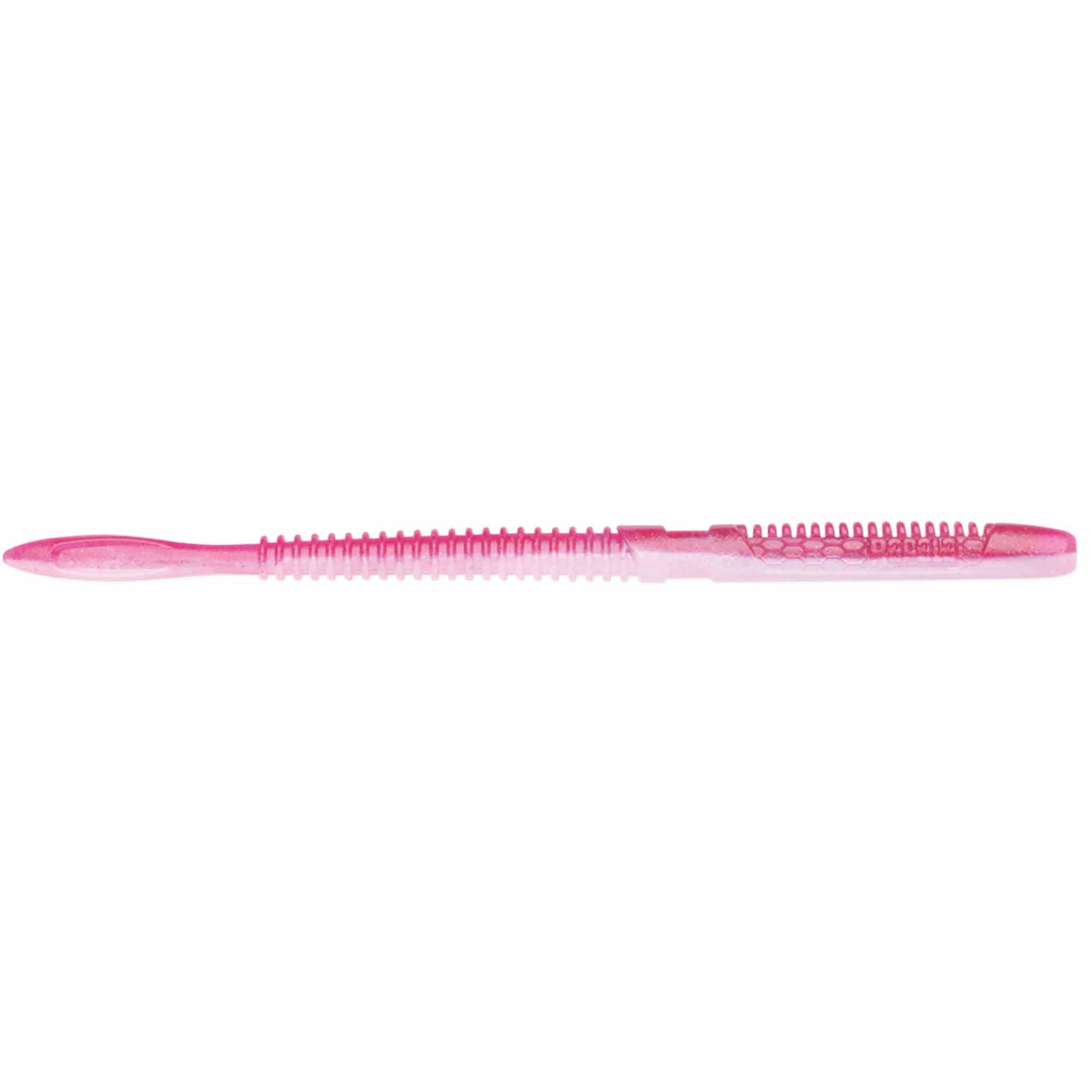Rapala CrushCity Janitor worm in Ghost Morning Dawn for Ned rig finesse action