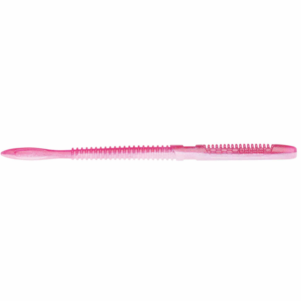 Rapala CrushCity Janitor worm in Ghost Morning Dawn for Ned rig finesse action