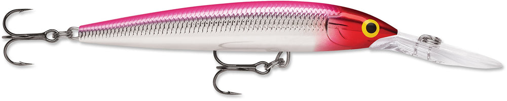 Rapala Deep Husky Jerk 10 Pink Clown lure with deep-diving action