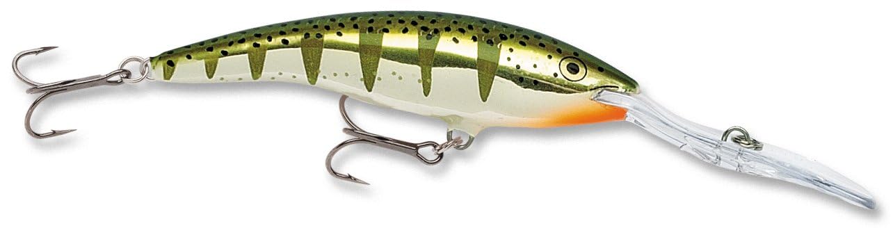 Rapala Deep Tail Dancer 07 lure with flash yellow perch color and deep-diving action